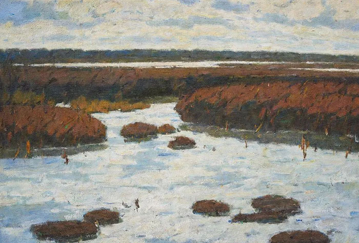 中國少數民族美術促進會理事、中國美術家協會會員馬常利作品欣賞