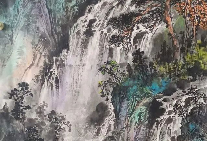 山東省美術(shù)家協(xié)會會員秦峰國畫作品欣賞