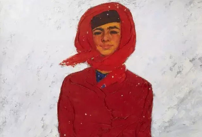 中國油畫先驅者詹建俊油畫作品欣賞