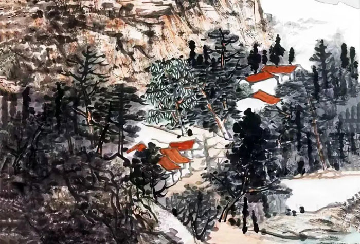 中國美術家協會會員、深圳市鹽田區美術家協會主席郭雯國畫作品欣賞