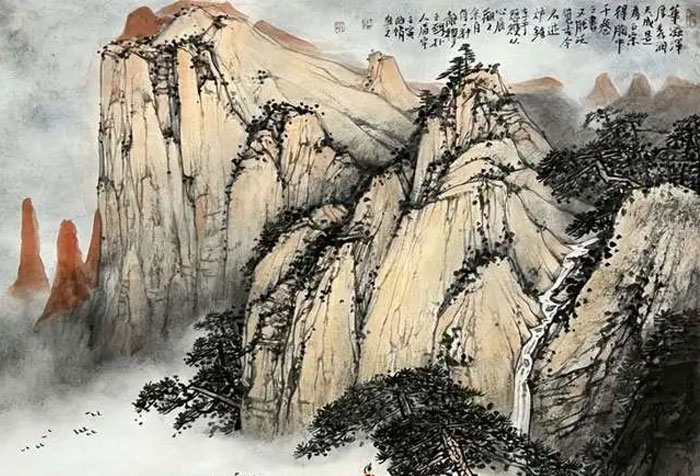 山水出毫墨，意境了于胸——山水畫大家霍伯修