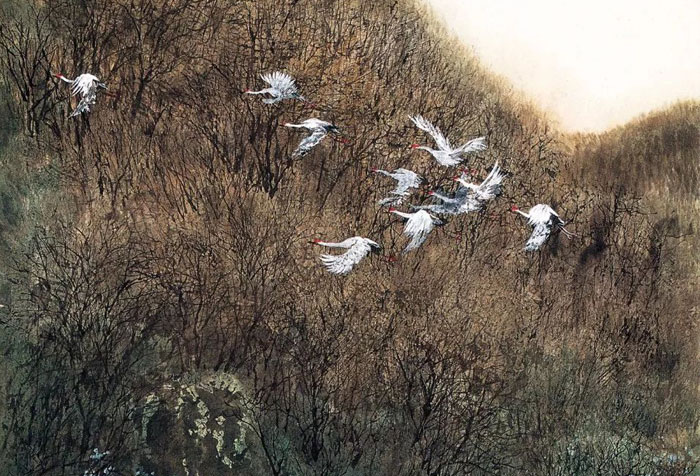 被譽為“當代中國山水畫第一人”，鬼才仙氣宋雨桂作品欣賞（110幅）