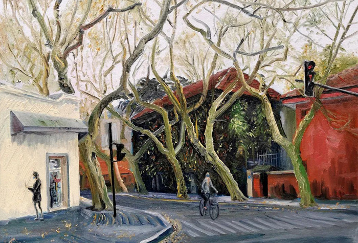 荀貴斌作品，去感受和察覺眼前的抽象之美、意境之美、動勢之美