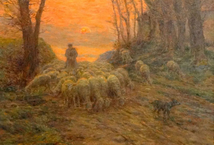 法國印象派畫家亨利·杜海姆，放棄法律職業，投身于藝術事業