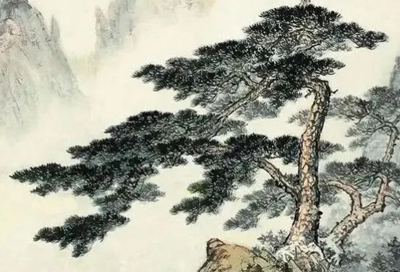 一道白練崖上來—— 海派畫家張大昕高山流水圖賞析! 一道白練崖上來—— 海派畫家張大昕高山流水圖賞析!