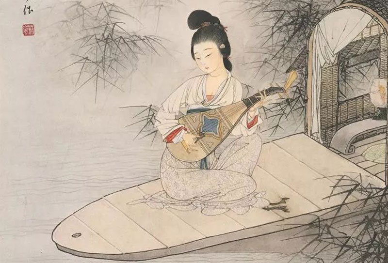 蔡嵐工筆人物畫集（設(shè)色卷52圖）