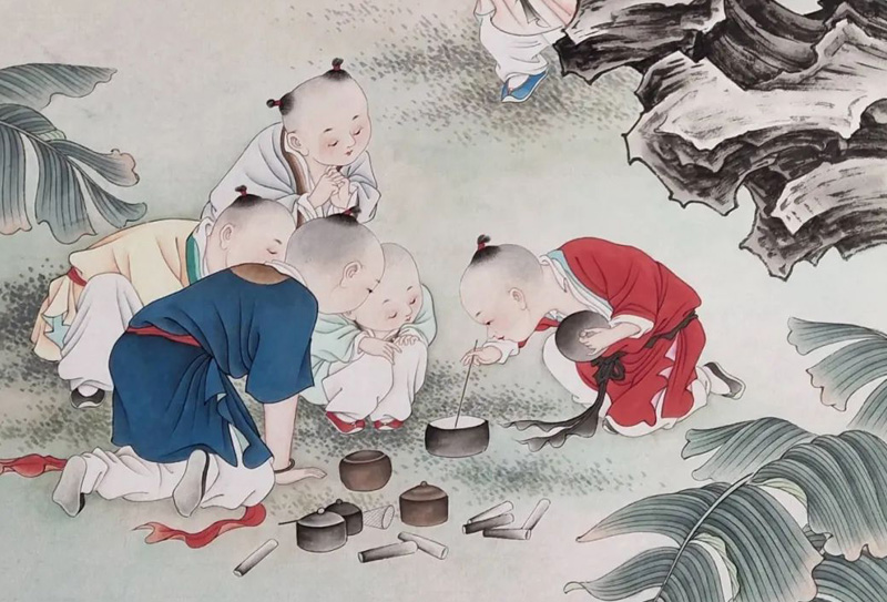 趙君峰工筆人物19圖，精致縝密，雅俗共賞