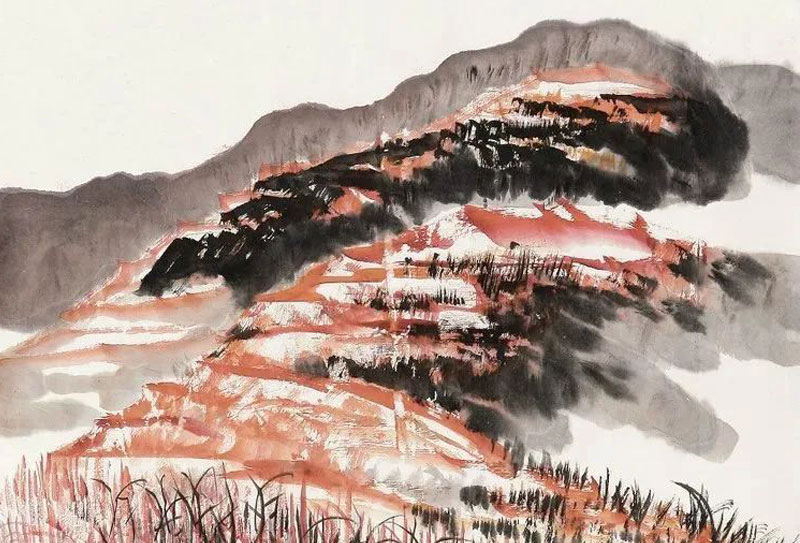 石魯筆下的大美秋天