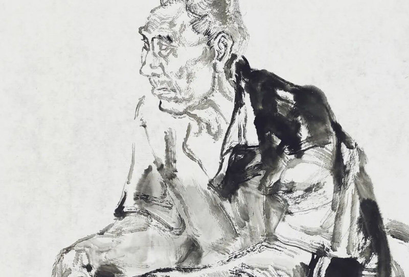 中國美術家協會會員郭峰國畫寫意人物作品欣賞