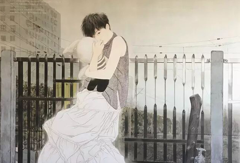 北京師范大學藝術與傳媒學院副教授，碩士研究生導師王鵬國畫工筆作品欣賞